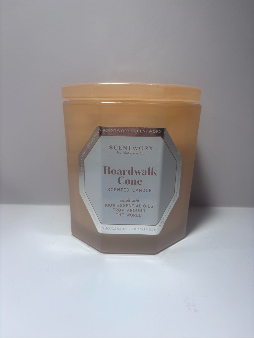 Scentworx by Slatkin & Co Boardwalk Cone Scented Candle New 14.5 Oz